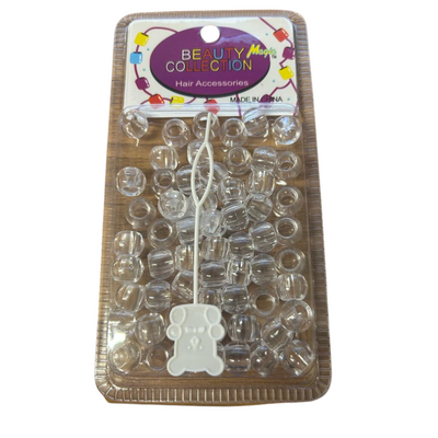 Beauty Collection Medium Clear Beads (70pcs)