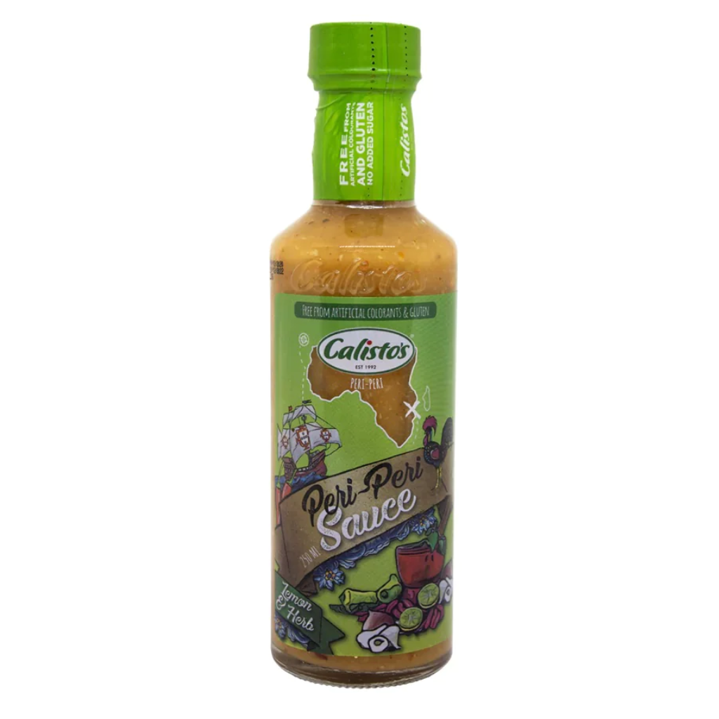 Calisto's Peri Peri Lemon & Herb Sauce 250ml