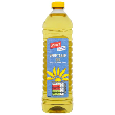 Jack's Vegetable Oil 1L