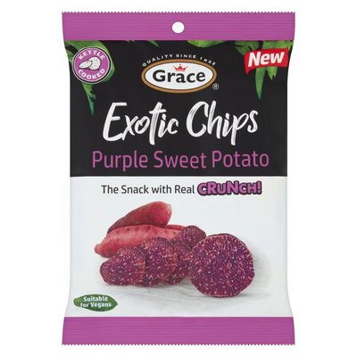 Grace Exotic Purple Sweet Potato Chips 75g