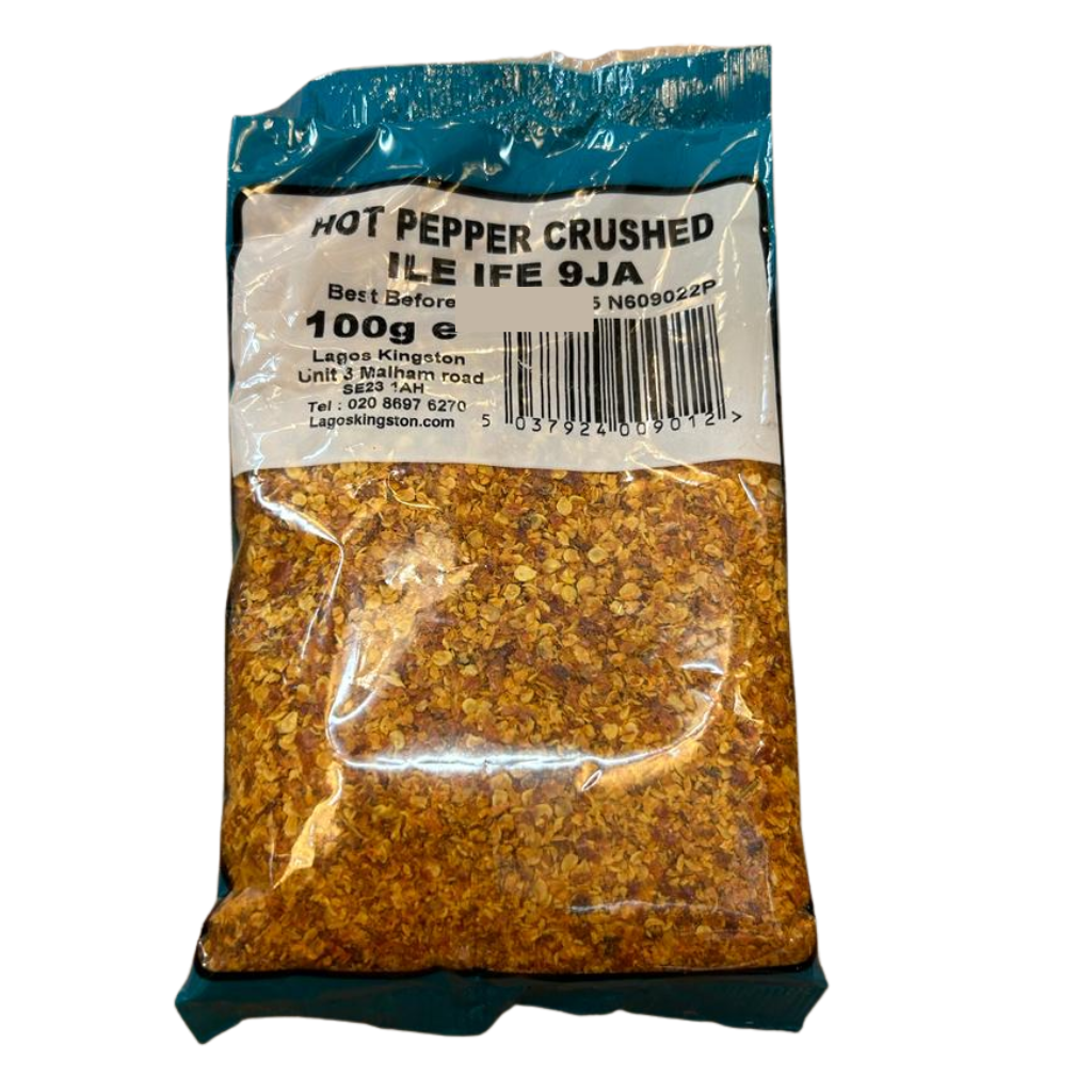 Hot Pepper Crushed 100g