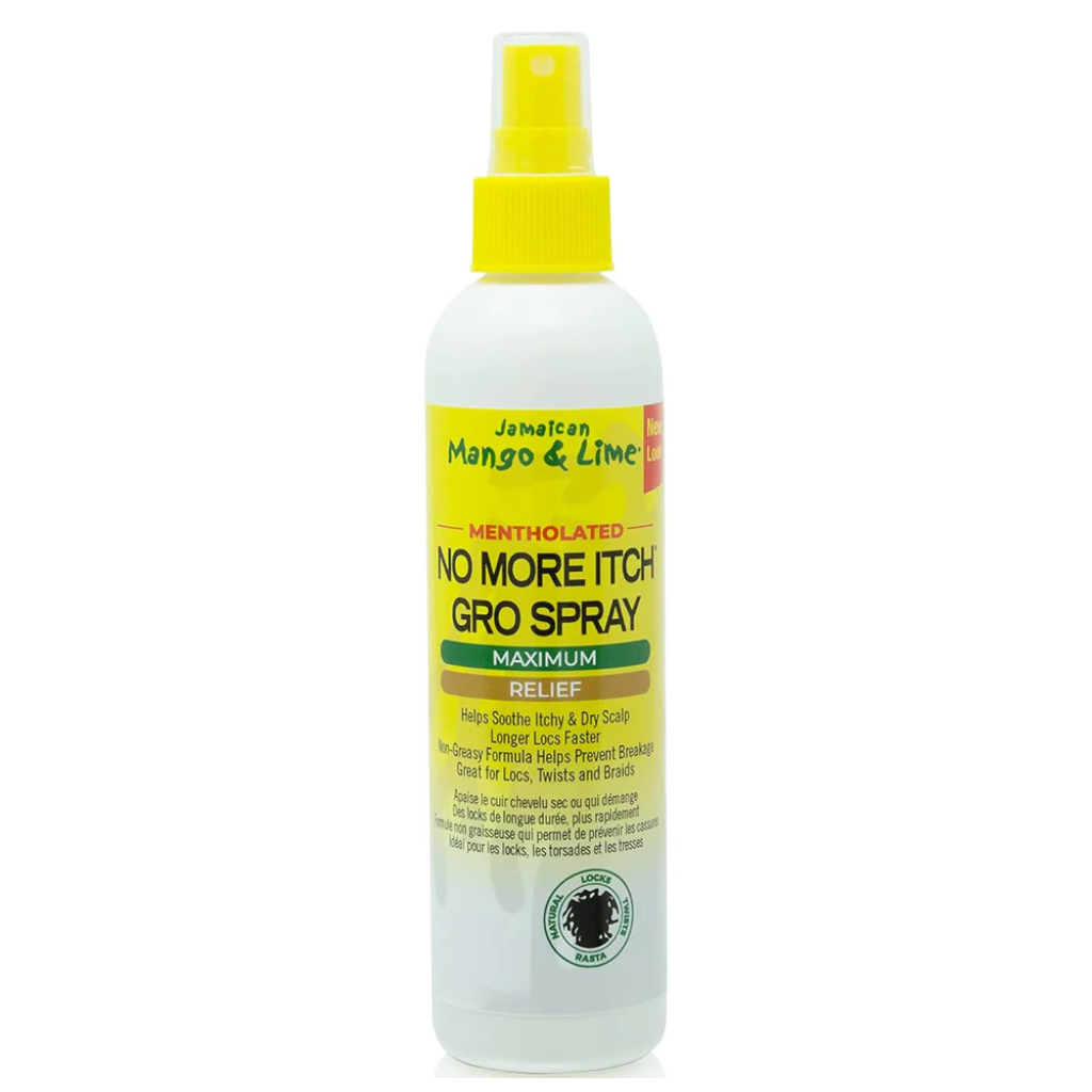 Jamaican Mango & Lime - Mentholated No More Itch Gro Spray - Max Relief 8oz