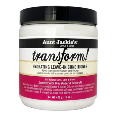 Aunt Jackie's Transform Hydrating Leave In Conditioner 15oz