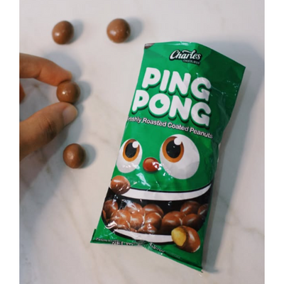 Charles Ping Pong Chocolate Coated Peanuts 50g