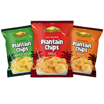 Village Pride Plantain Chips 75g