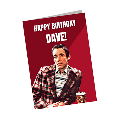 Trigger - Happy Birthday Dave - Only Fools & Horses Birthday Card
