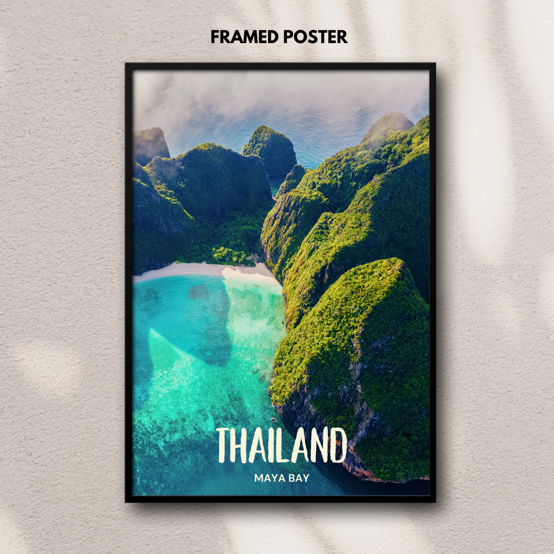 Thailand - Maya Bay Poster Print