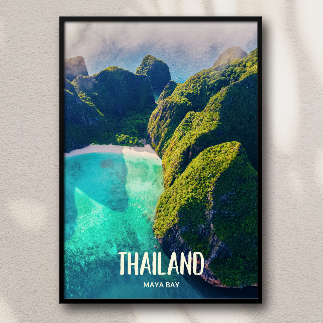 Thailand - Maya Bay Poster Print