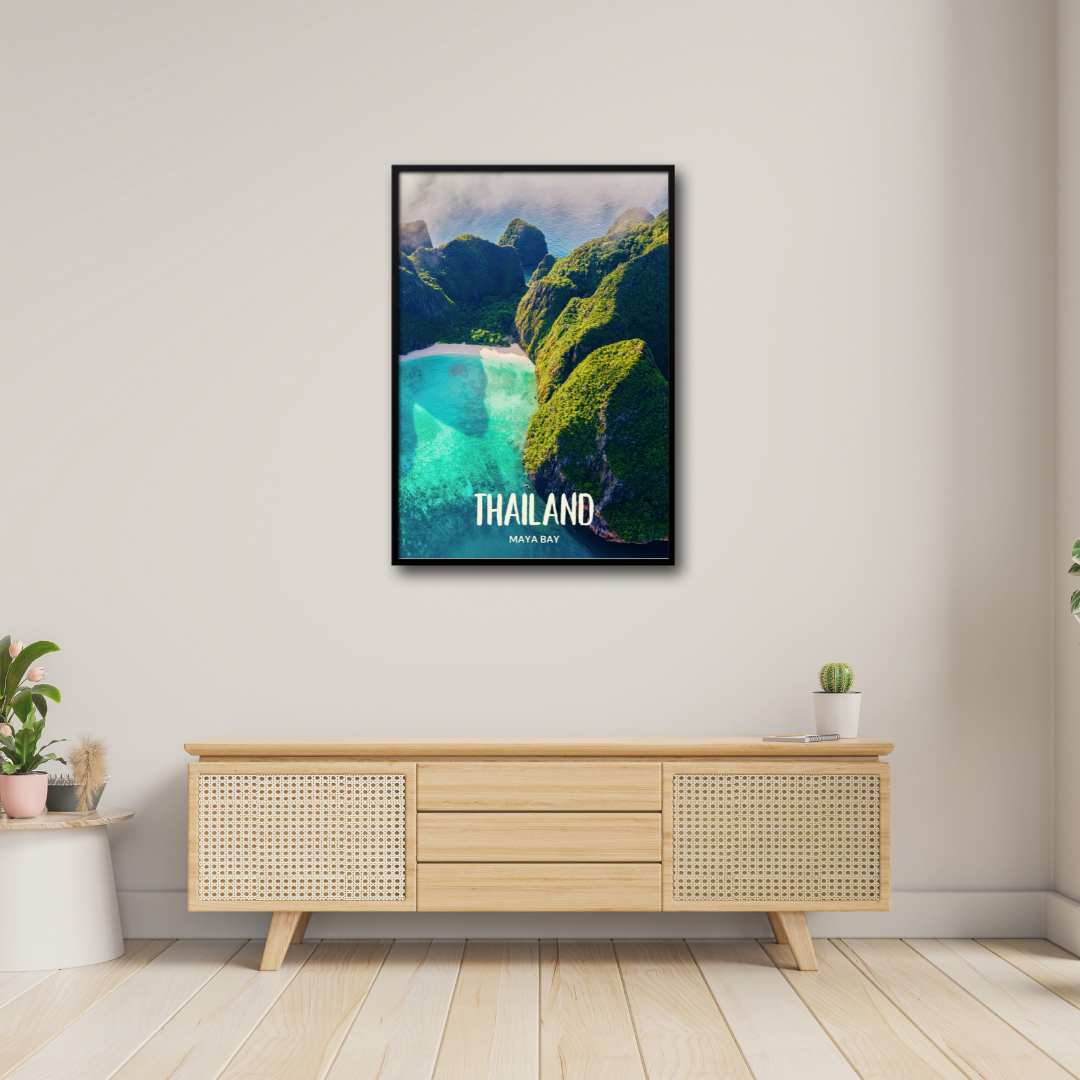 Thailand - Maya Bay Poster Print