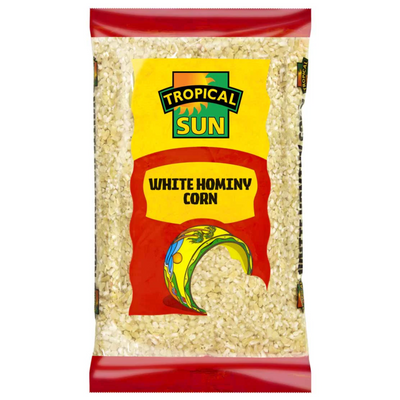 Tropical Sun White Hominy Corn 2kg