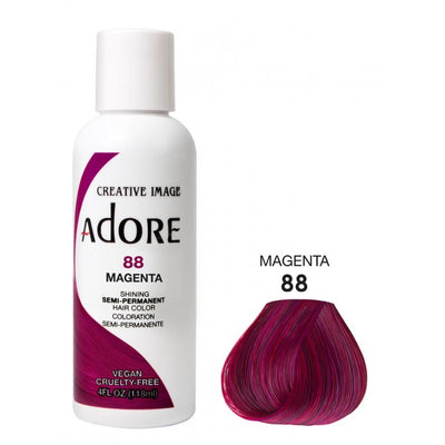 Adore Semi-Permanent Hair Colour - Magenta 88
