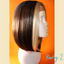 Karly 2, 14', Brown/Blonde Synthetic Wig