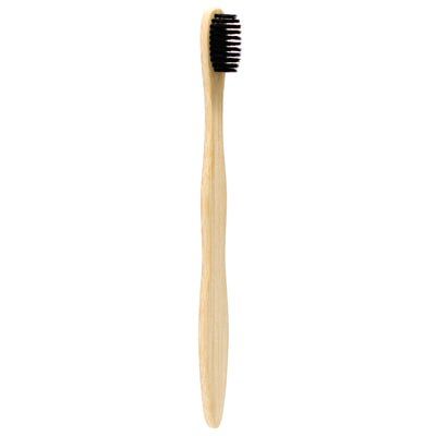 Bamboo Toothbrush - Charcoal Medium Soft 
