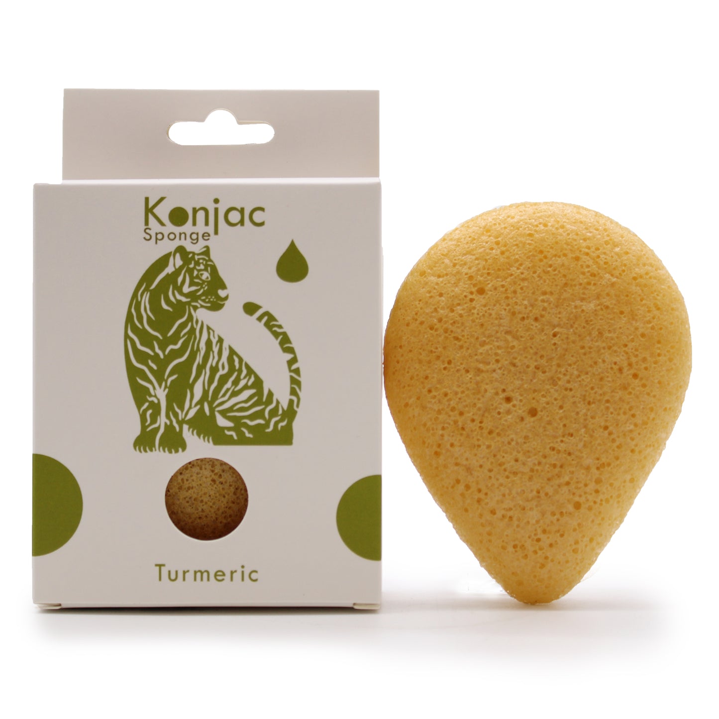 Teardrop Konjac Sponge