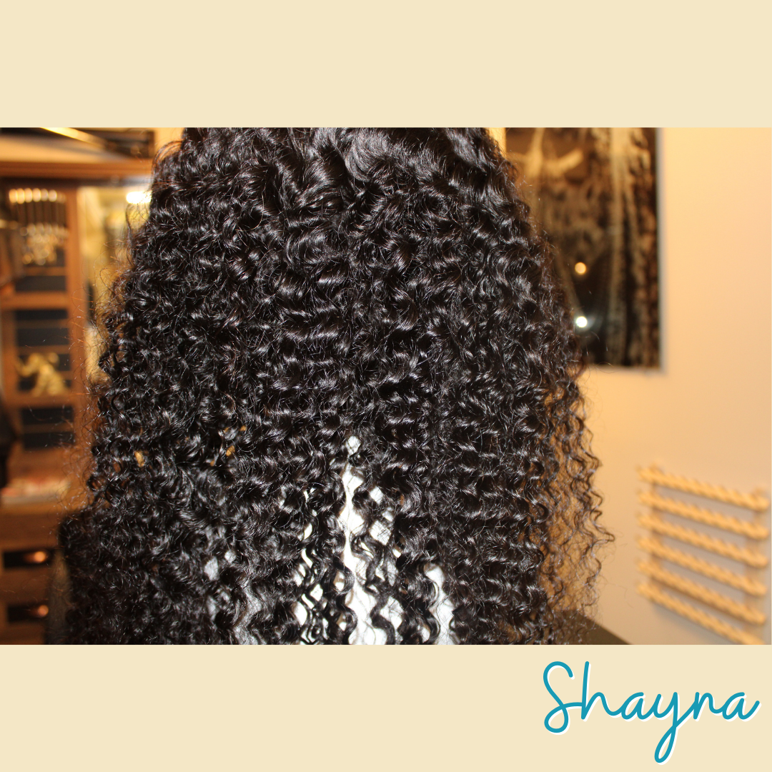 Shayna - 22", Deep Wave, Human Hair Wig - Natural