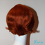 Maria - 9", Straight, Human Hair Wig - Ginger