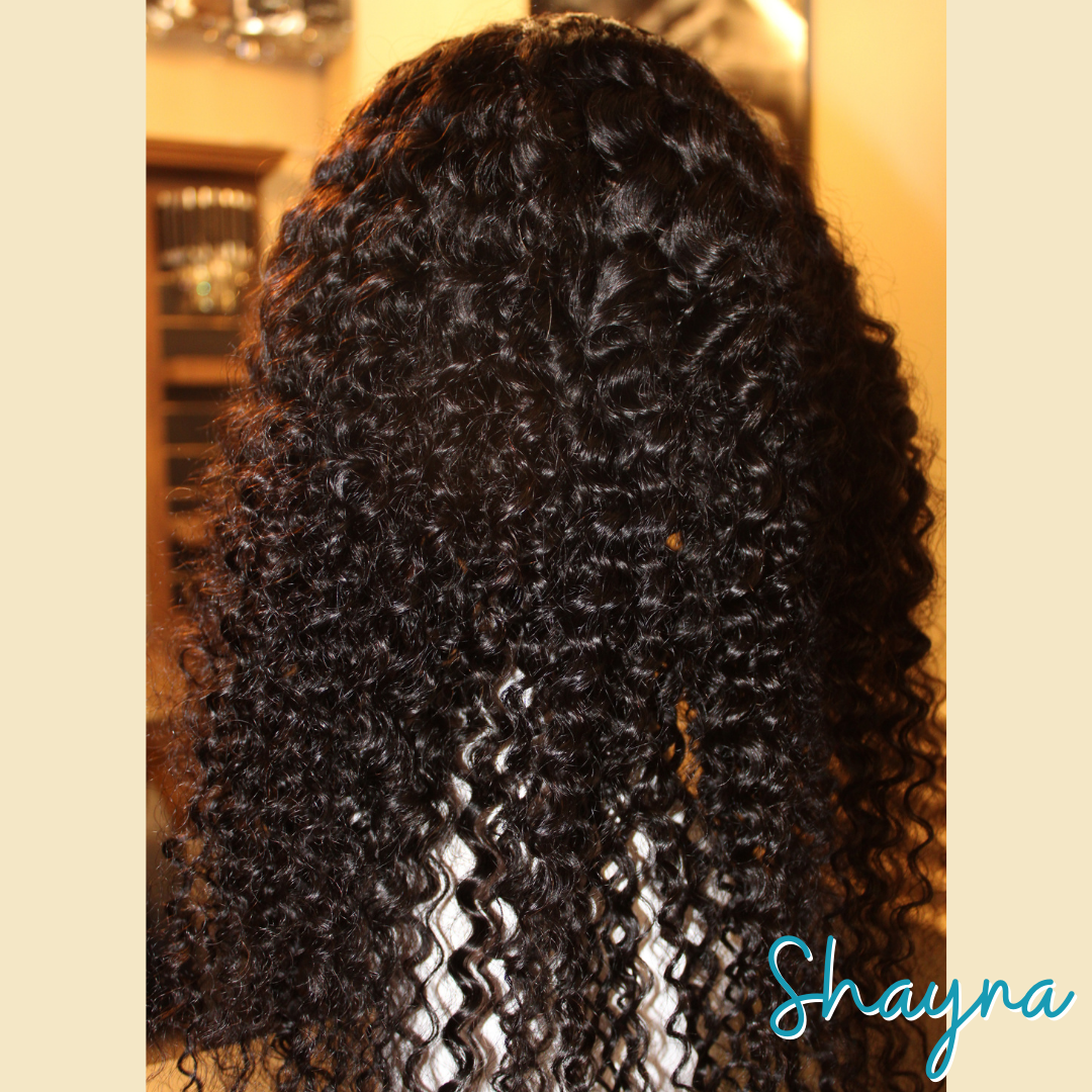 Shayna - 22", Deep Wave, Human Hair Wig - Natural