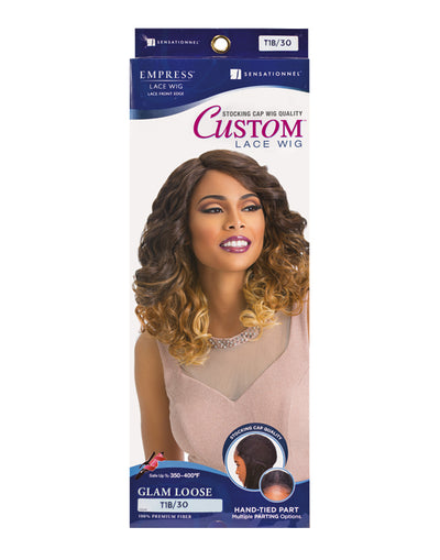 Empress Synthetic Glam Loose Custom Lace Front Edge Wig