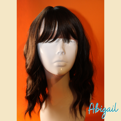 Abigail - 16" Body Wave Synthetic Wig - Brown