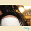 Kelly - 20', Straight Layered, Synthetic Wig - Black with Highlights