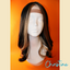 Christina - 22" Loose Wave Synthetic Wig - Black with Blonde Highlights