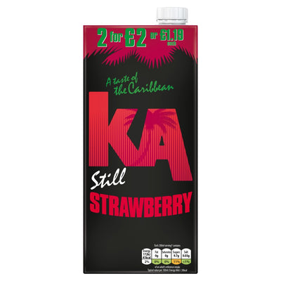 KA Still Strawberry Juice 1L