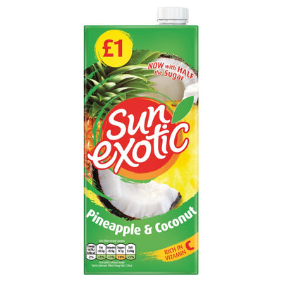 Sun Exotic Pineapple & Coconut Still Juice