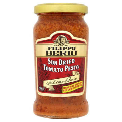 Filippo Berio Sun Dried Tomato Red Pesto 190g