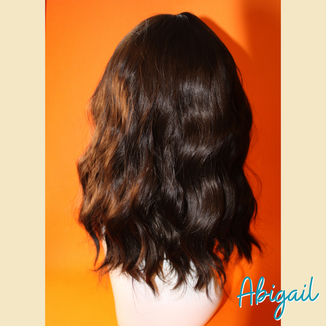 Abigail - 16" Body Wave Synthetic Wig - Brown