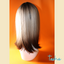 Tasha - 17" Straight Synthetic Wig - Blonde & Brown Ombre