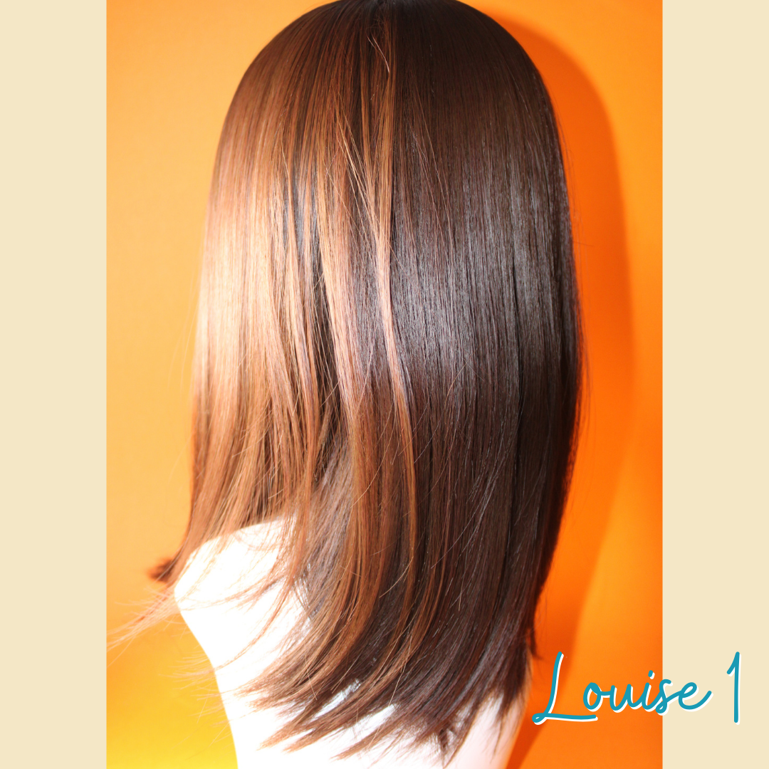 Louise 1 - 16", Straight, Synthetic Wig - Dark Brown