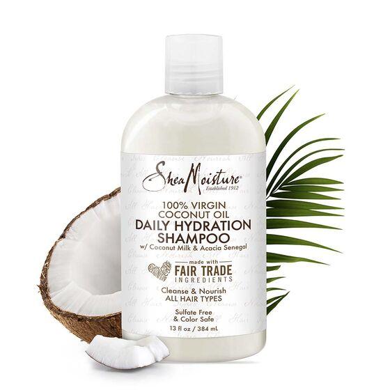 Shea Moisture Virgin Coconut Oil Daily Hydration Shampoo 13oz