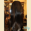 Kelly - 20', Straight Layered, Synthetic Wig - Black with Highlights