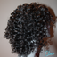 Cleo - 16", Curly, Human Hair Wig - Grey