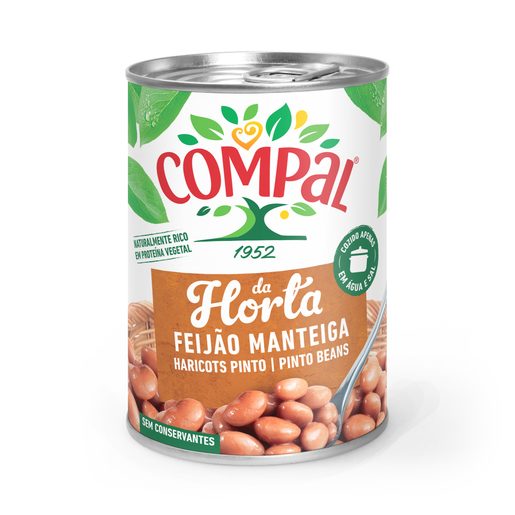 Compal Feijão Manteiga (Pinto Beans) 410g