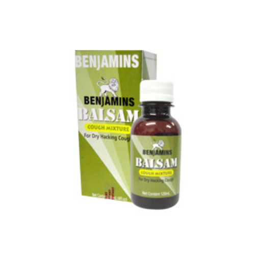 Benjamins Balsam Cough Mixture 120ml – Riley's Tropical Food