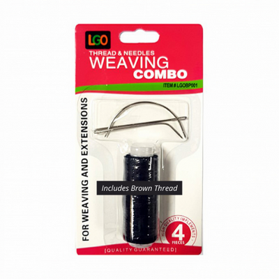 Thread & Needles Weaving Combo - Brown Thread