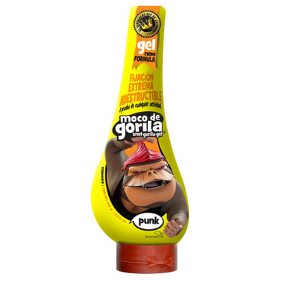 Moco de Gorila Snot Hair Gel Punk Yellow Squeeze Tube 11.9oz