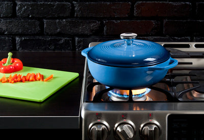 Lodge Enamel Cast Iron Dutch Oven 3 Quart / 2.8 Litre