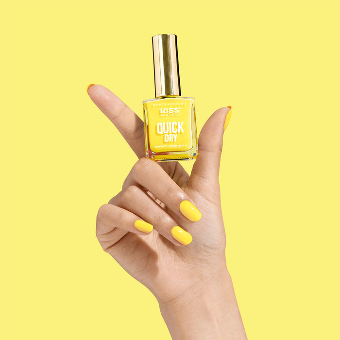 Kiss: Quick Dry Nail Polish 13ml - Bumble Mumble!