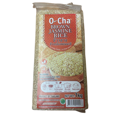 O-Cha Brown Jasmine Rice 1kg
