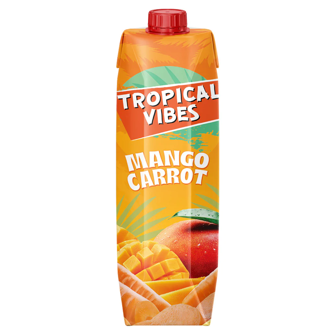 Tropical Vibes Mango & Carrot 1L