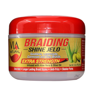 VIA Braiding Shine Jelo Extra Strength 8oz