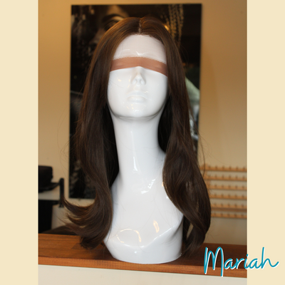 Mariah - 20", Straight, Synthetic Wig - Ash Brown