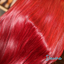Davina - 16", 13x4 Closure, Straight, Remy Human Hair Wig - Burgundy