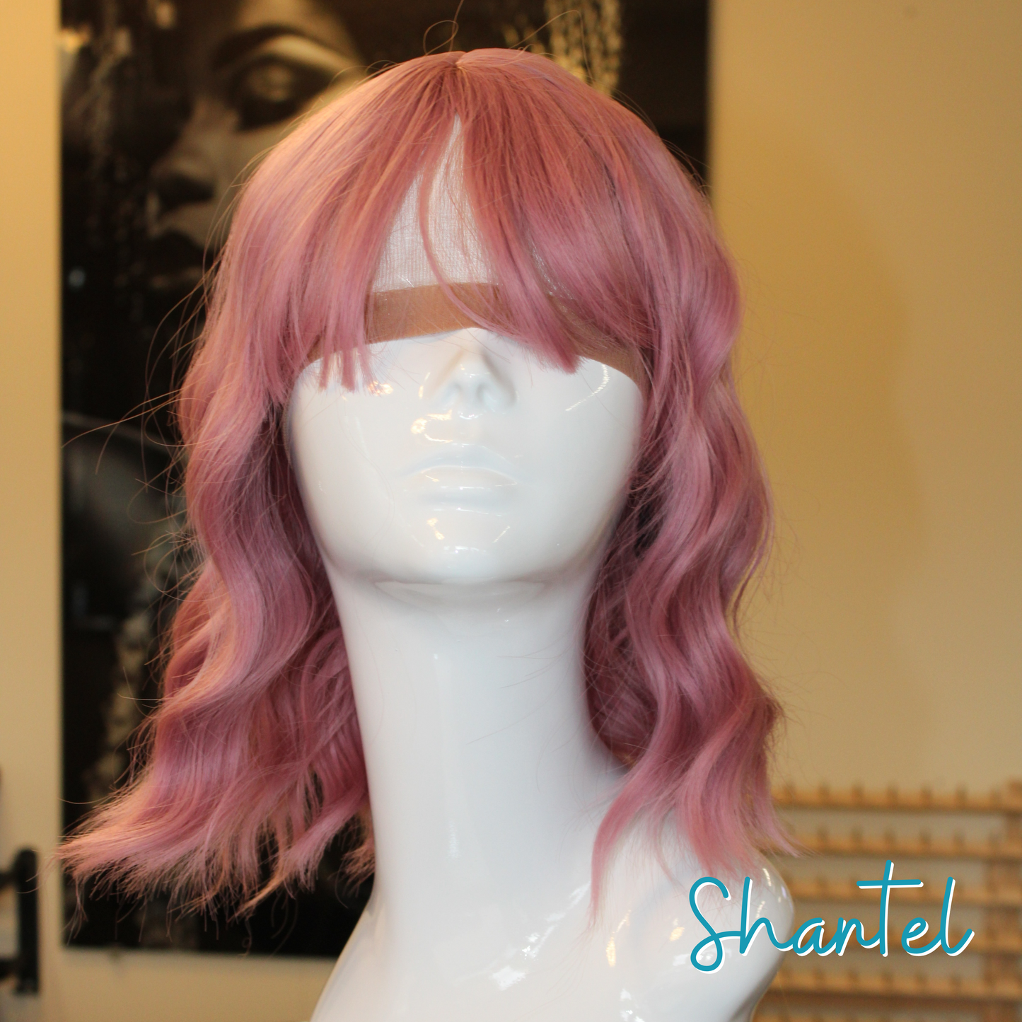 Shantel - 14", Body Wave, Synthetic Wig - Pink