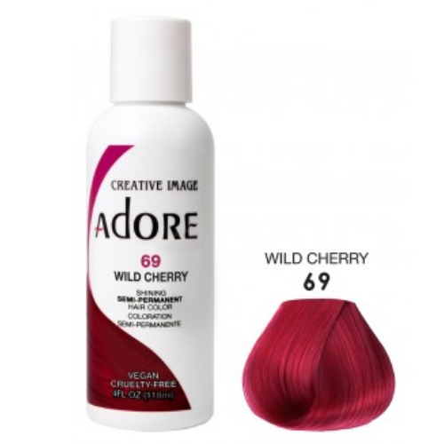Adore Semi-Permanent Hair Colour - Wild Cherry 69