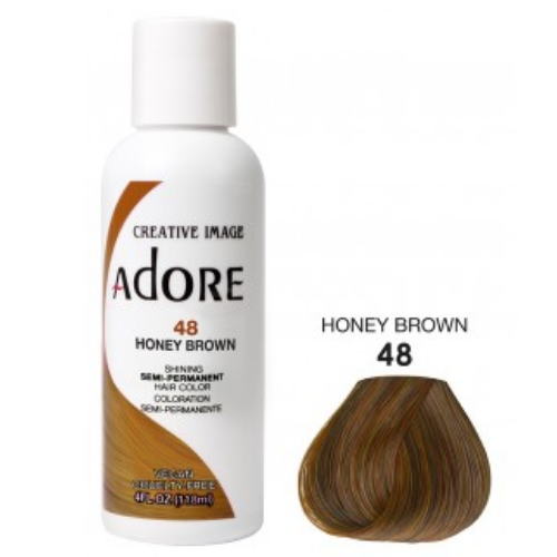 Adore Semi-Permanent Hair Colour - Honey Brown 48