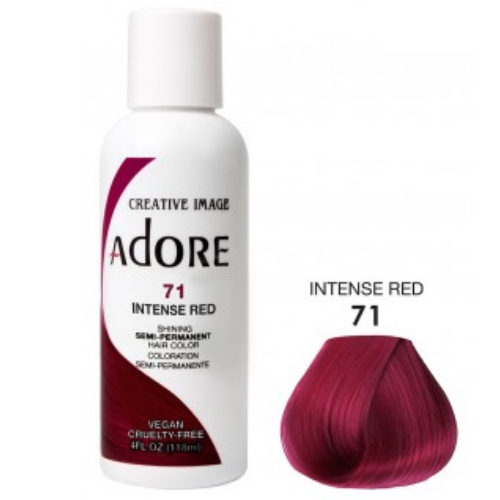 Adore Semi-Permanent Hair Colour - Intense Red 71