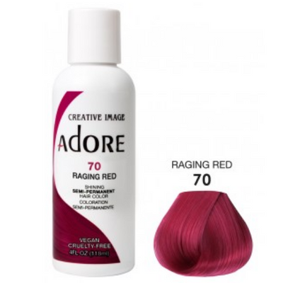 Adore Semi-Permanent Hair Colour - Raging Red 70